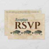 Réponse pour le dîner de réception des poissons à  (Devant / Derrière)