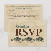 Réponse pour le dîner de réception sur les poisson (Devant / Derrière)