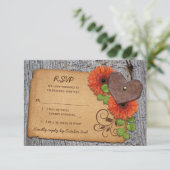 Réponse pour le mariage champêtre de Rustic Heart (Debout devant)