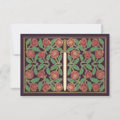 Réponse pour le mariage royal avec épée florale en (Dos)