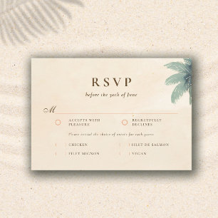 Réponse pour le Repas de Mariage Vintage Littoral