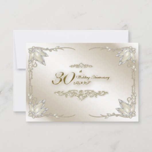 Réponse pour les 30 ans de mariage (Devant)