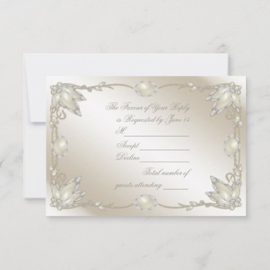 Réponse pour les 30 ans de mariage (Dos)