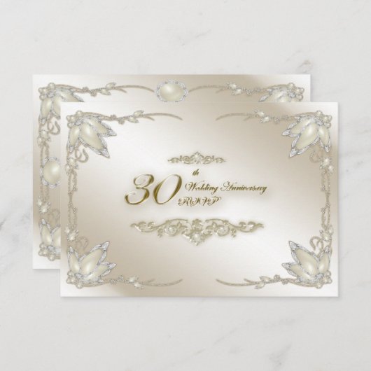 Réponse pour les 30 ans de mariage (Devant / Derrière)