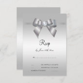 Réponse pour les 60 ans de mariage Posh Gem Bow &  (Devant / Derrière)