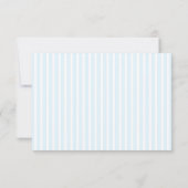 Réponse pour mariage à thème de rayure côtière de (Dos)