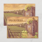 Réponse pour mariage au coucher de soleil dans un  (Devant / Derrière)