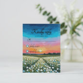 Réponse pour mariage Coucher de soleil crépusculai (Debout devant)