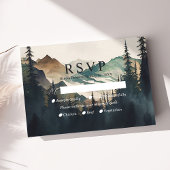 Réponse pour mariage Montagnes Forêt de Pins Aquar