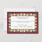 Réponse pour mariage royal épée florale or rouge b (Devant)
