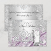 Réponse pour Sweet 16 Winter Sparkle Snowflake Ros (Devant / Derrière)