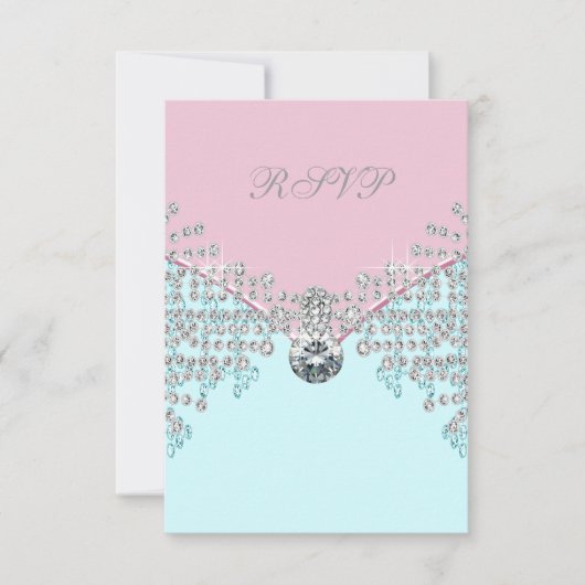 Réponse pour un anniversaire de seize ans Rose Dia (Devant)