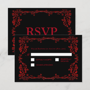 Réponse pour un mariage alternatif Dark Gothic Hal