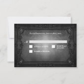 Réponse pour un mariage alternatif Dark Gothic Hal (Devant)
