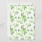 Réponse Prière Lettrage Faire-part de grossesse I (Dos)