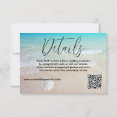 Réponse QR en ligne pour mariage à Ocean Beach (Devant)