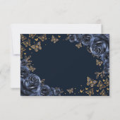 Réponse Quinceanera Or Marine (Dos)