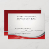 Réponse rouge à l'acier (Devant / Derrière)