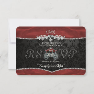 Réponse RSVP Conte de Fées Royal