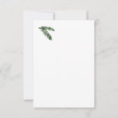 Réponse RSVP de réception d'événement de fête de v (Dos)