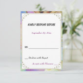 RÉPONSE RSVP DU PARTI CHRISTMAS ANGÉLIQUE (Debout devant)