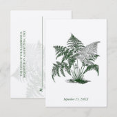 Réponse RSVP Fougères Classiques (Devant / Derrière)