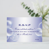 Réponse rsvp mariage plage (Debout devant)