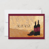 Réponse RSVP pour la dégustation de vin (Dos)