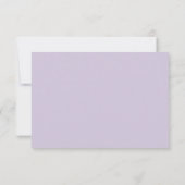 RÉPONSE RSVP RÉPONSE bloc moderne violet violet vi (Dos)