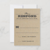 Réponse Rustique Trophée Grey (Devant)