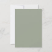 Réponse Simple Mariage Sage (Dos)