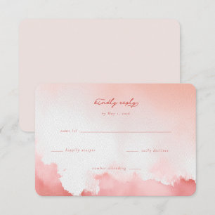 Réponse souhaitée pour Aquarelle rose rêveuse