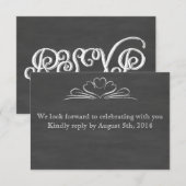 Réponse sur tableau noir (Devant / Derrière)