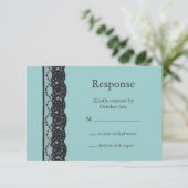 Réponse Teal French Lace (Debout devant)
