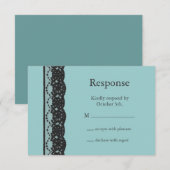 Réponse Teal French Lace (Devant / Derrière)