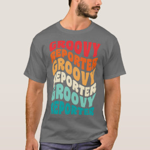 Reporter Retro 60s 70s 80s Vibes T-shirt