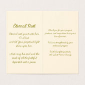 Repos Éternel Merci note (Inside Unfolded)