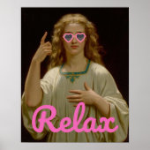 REPOS Poster d'art Vintage modifié (Devant)