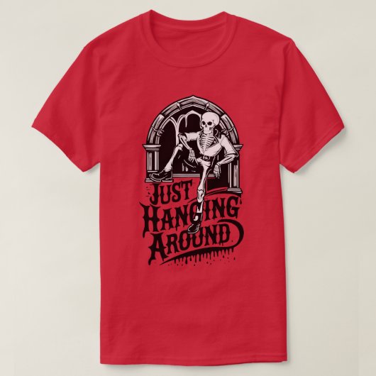 Repos Whimsical juste accroché autour de TShirt (Design devant)