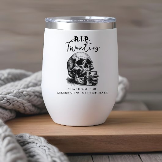 Repose en paix sur mon crâne des années 20 Merci d