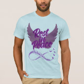 repose en paix t-shirts ailes anges (Devant)