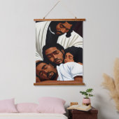 Repose en sa présence Tapisserie en bois recouvert (Chambre à coucher)