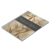 "Repose et réflexion" Carnet Spiral (Côté gauche)