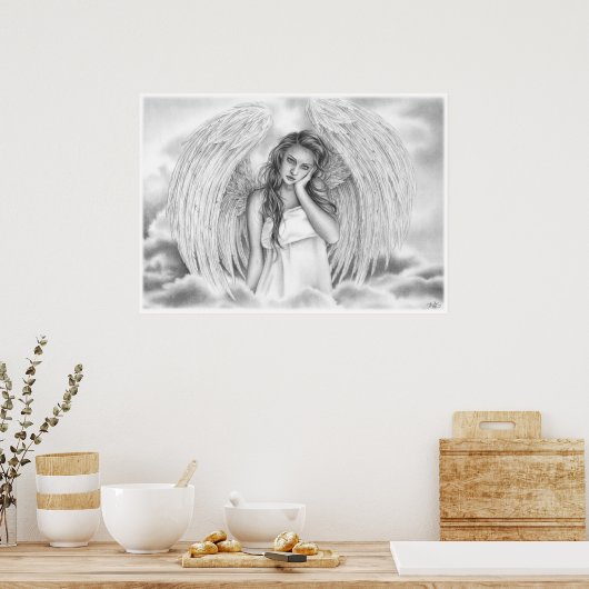 Repose mon amour Ange Poster (Cuisine)