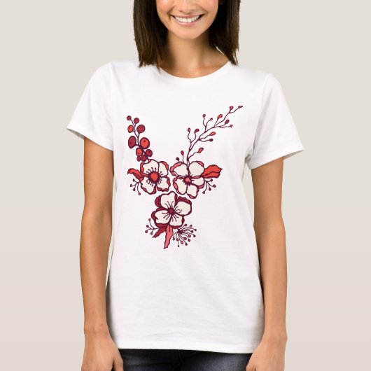 Reposez-vous avec nos T-shirts de base pour femmes (Devant)