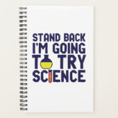 Reposez-vous Je vais essayer Science Funny Geek (Devant)