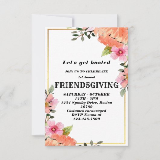 Reposons-nous | Invitation à l'action d'amitié (Devant)