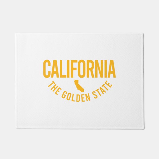 REPPIN’ CALIFORNIA DEURMAT (Voorkant)