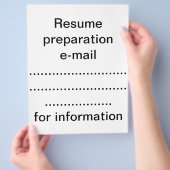 Reprendre le prospectus (main)