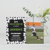 Reprenons le football Invitations Anniversaire ave (Debout devant)